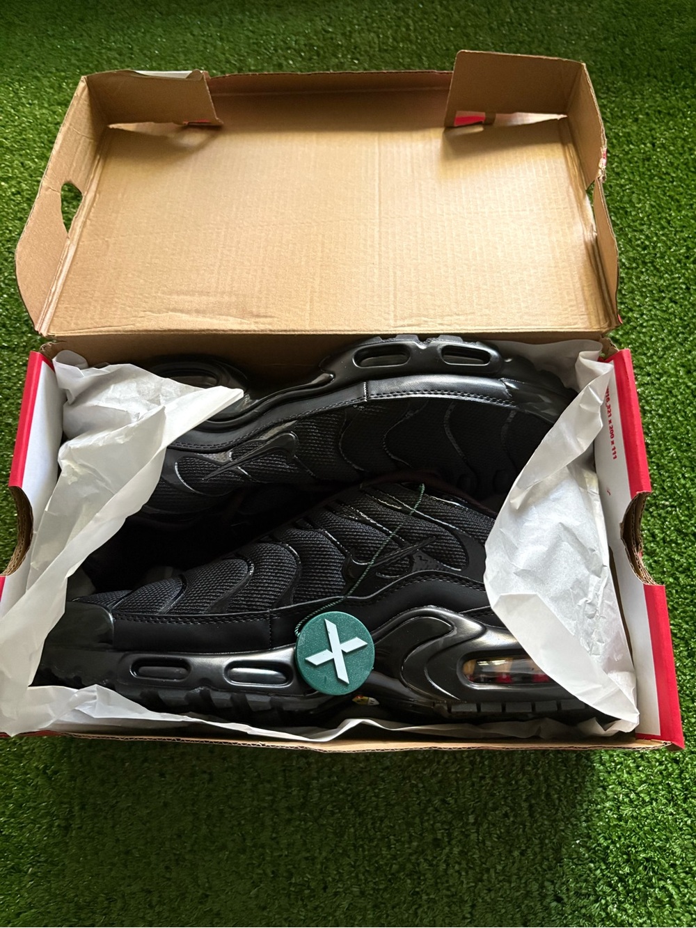 Men's Black Athletic Air-Cushion Sneakers